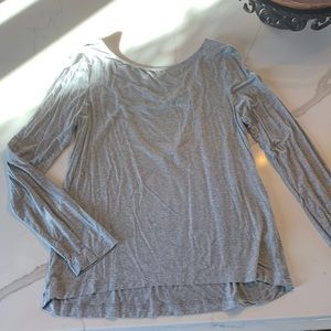 Womens forever 21 long sleeve cross back detail